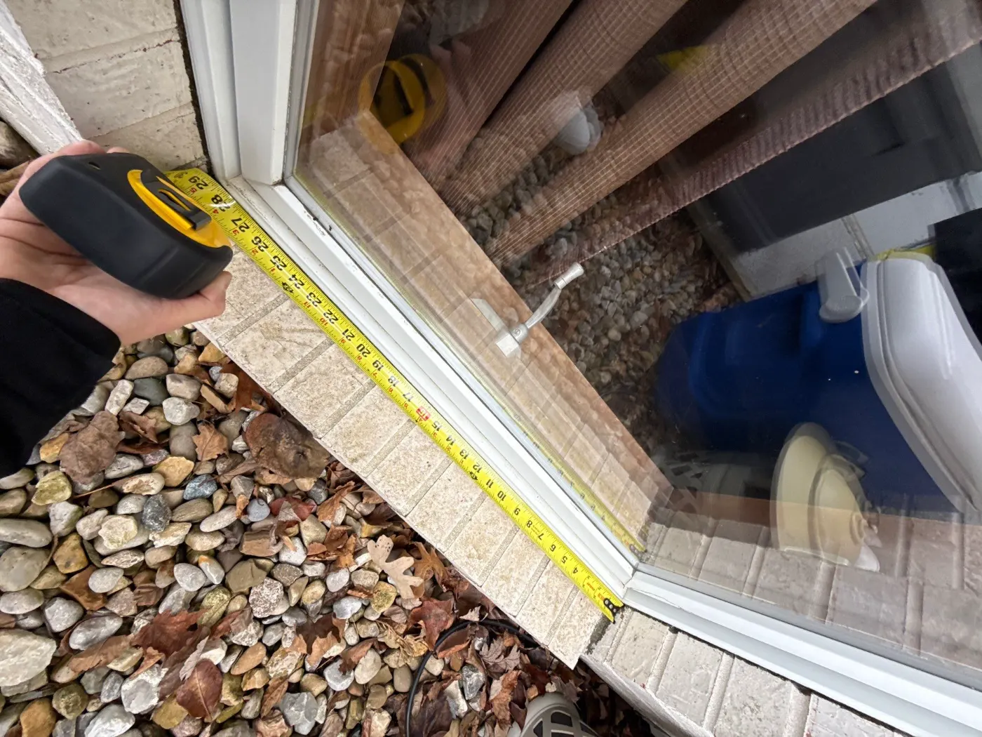 Window replacement documented in Ravenswood