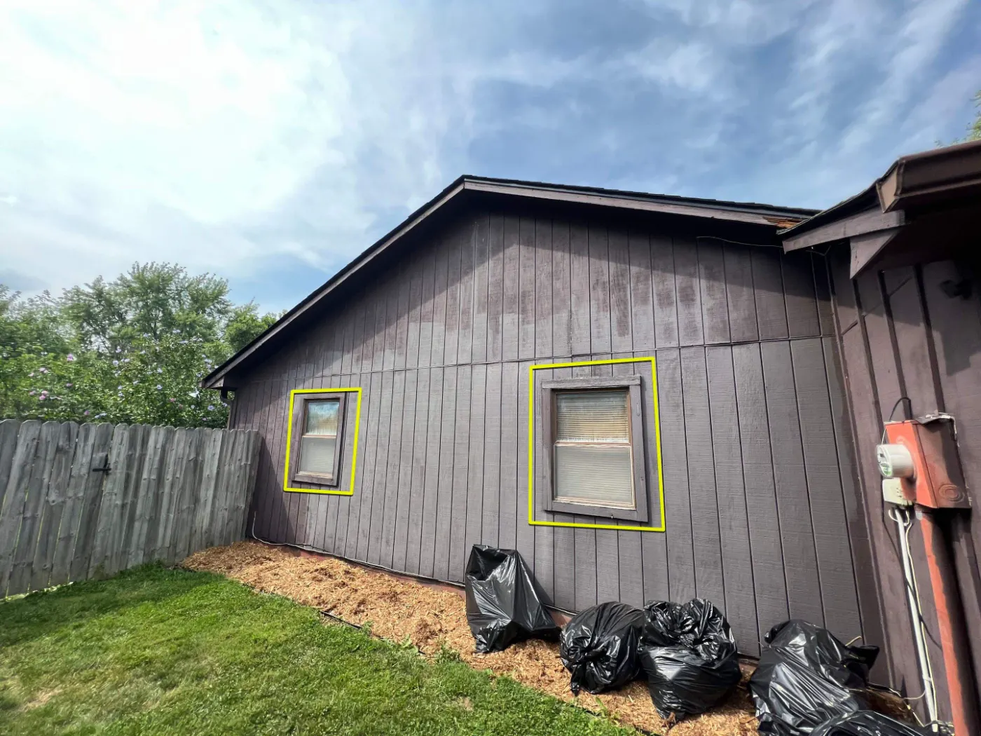 Window replacement documented in Ravenswood